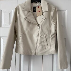 Levi's Women's Cream Moto Jacket